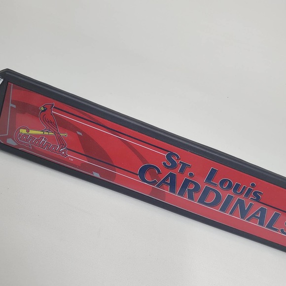 WinCraft MLB PVC License Plate Frame - St Louis Cardinals - Picture 2 of 2